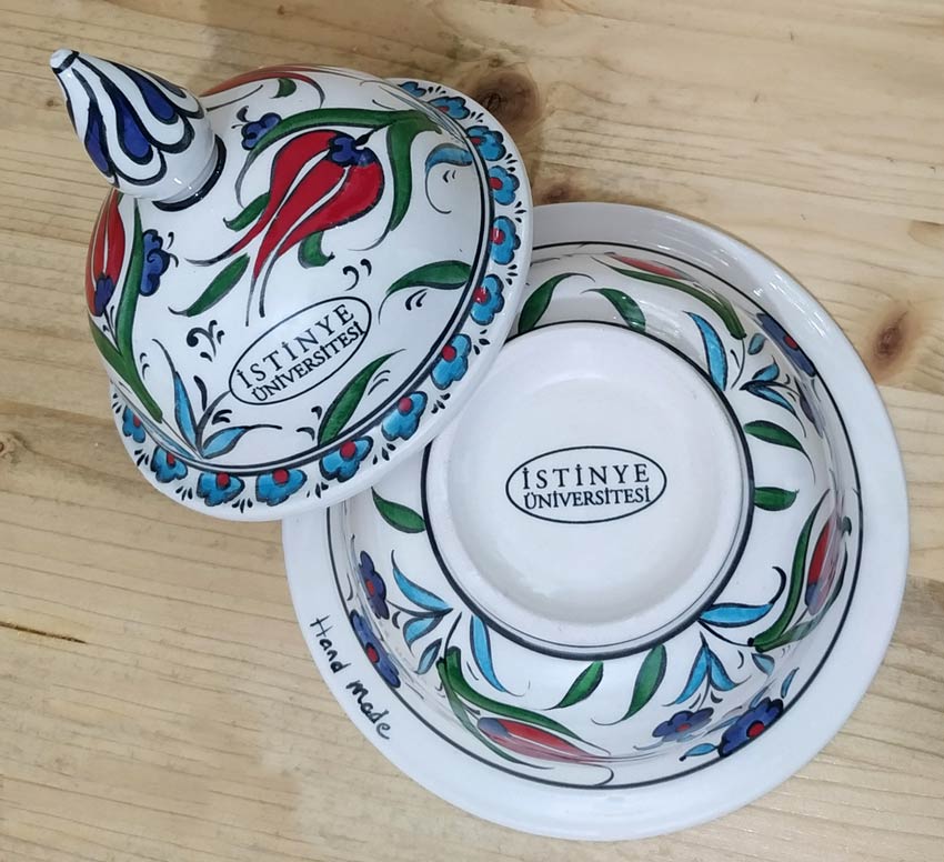 El Yapımı Klasik Çini kaseler