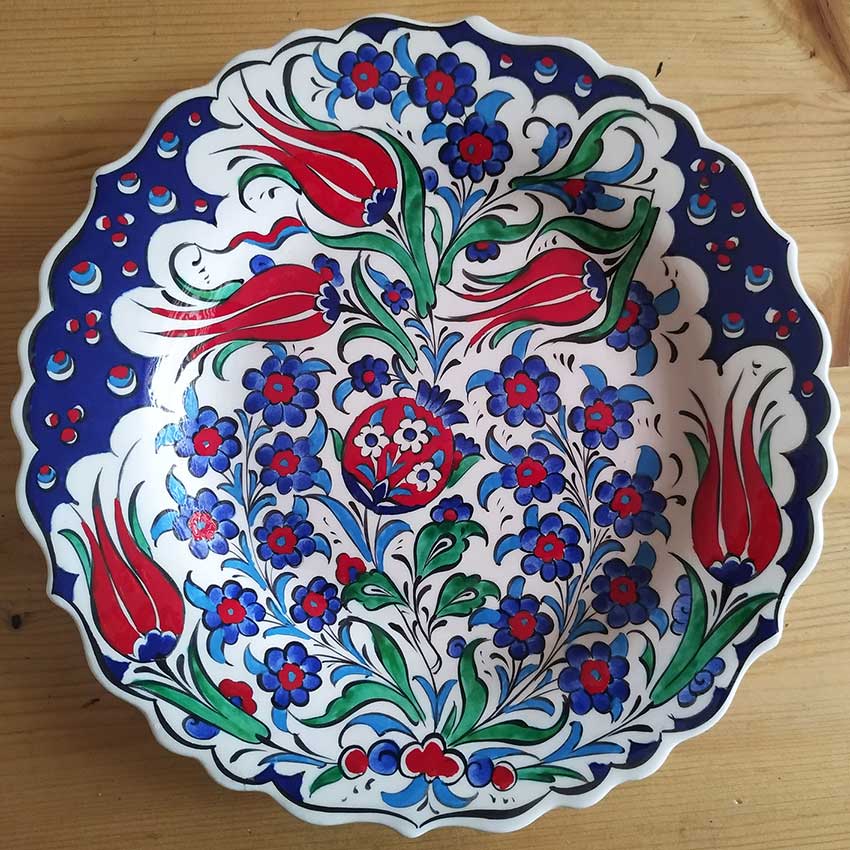 Turkish Handmade Ceramic Plates