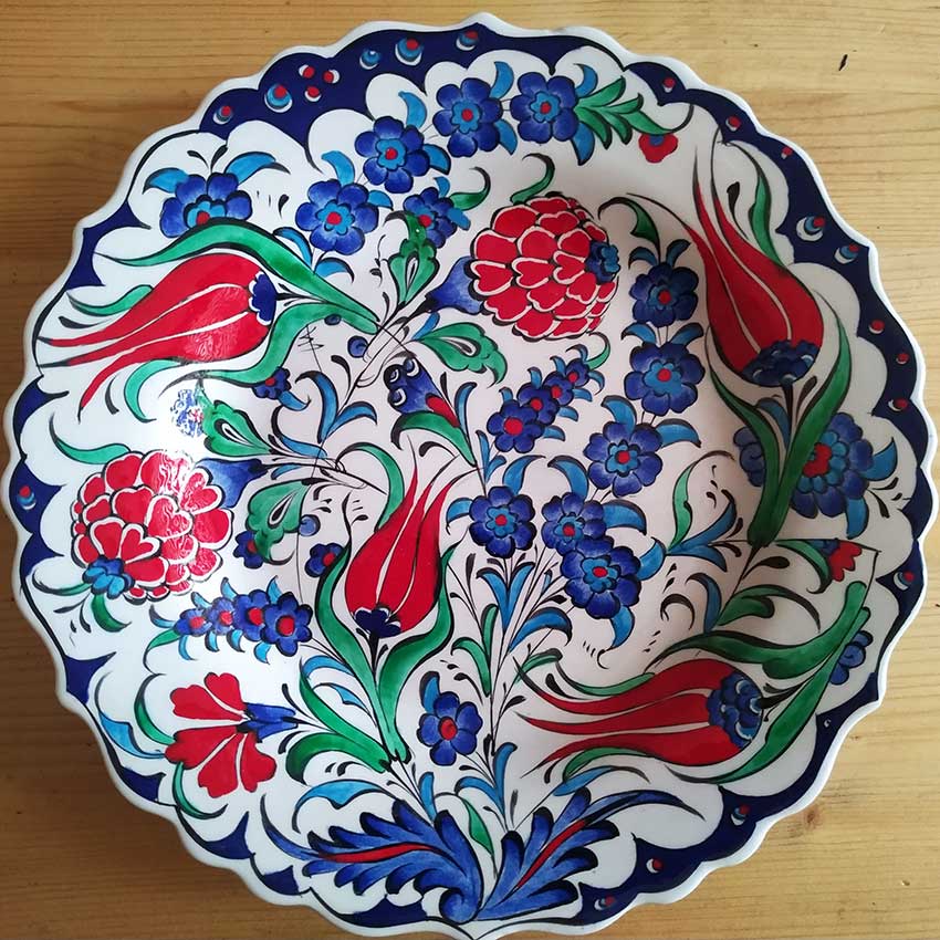 Turkish Handmade Ceramic Plates