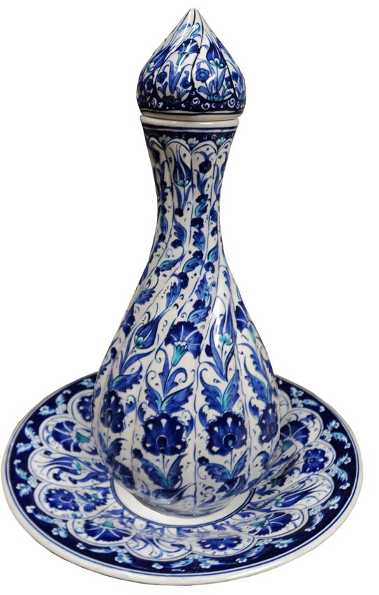 Osmanlı Çeşm-i Bülbül  Çini Vazo Çeşitleri Desenleri