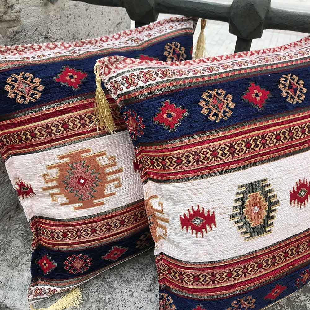 Ottoman Pillow Cover Traditional Pillows Covers Medium