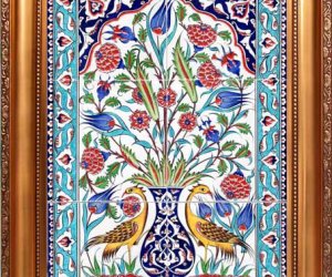 El Yapımı Osmanlı Saray  Panoları  Handmade Turkish Tiles and Panels